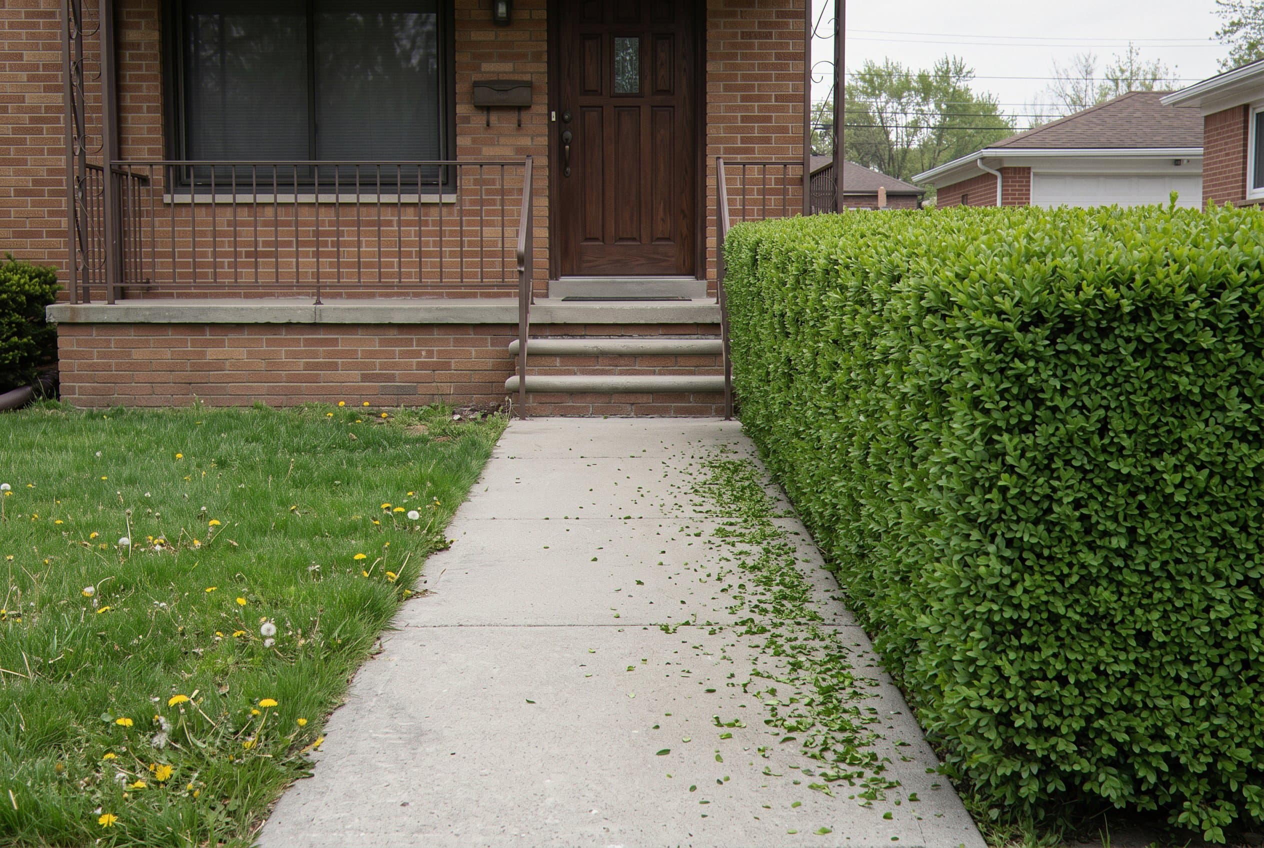Consultant shakes hands with satisfied property owner